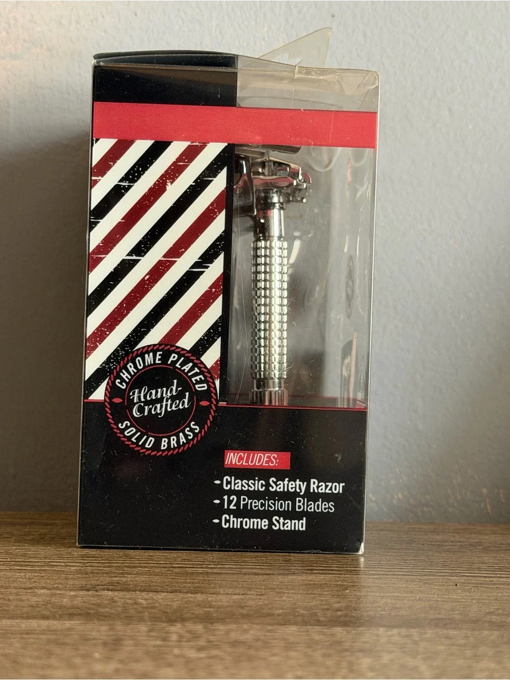 MicroTouch ONE Classic Safety Razor in Chrome